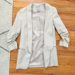 Textured Beige H&M Blazer